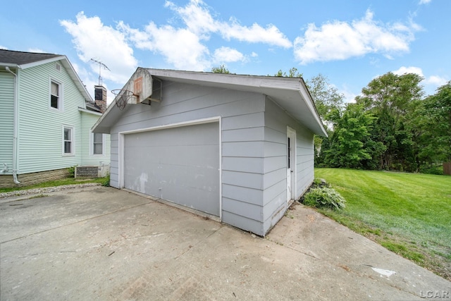 603 Company St, Adrian, MI 49221 - detached garage with central AC