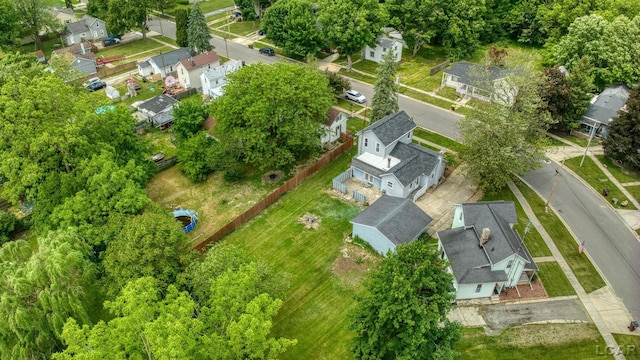 603 Company St, Adrian, MI 49221 - aerial overview of property's location featuring nearby suburban area