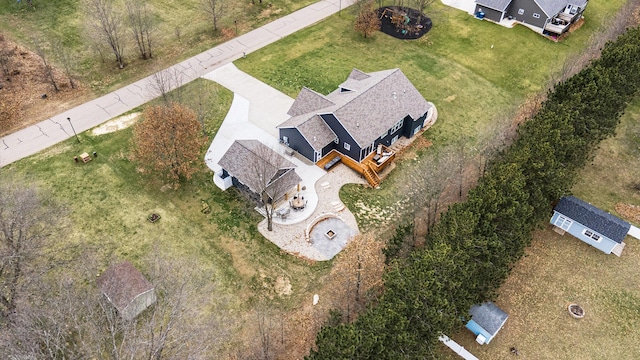 1749 Fairview Dr, Allegan, MI 49010 - view from above of property