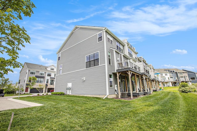 2990 Stoke Way, Ann Arbor, MI 48105 - view of home's exterior with a yard, cooling unit, and a residential view
