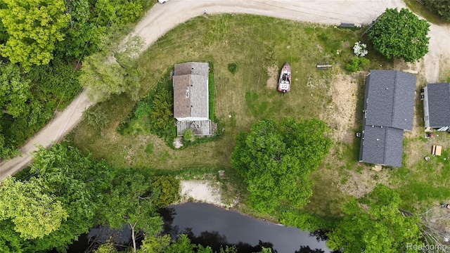 9617 Portage Trl, White Lake, MI 48386 - aerial view of a nearby body of water