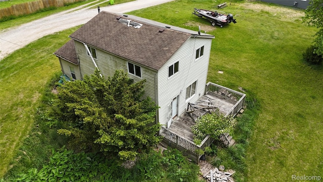 9617 Portage Trl, White Lake, MI 48386 - aerial view of property and surrounding area