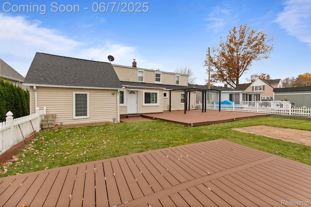 114 Interlochen Dr, Algonac, MI 48001 - view of wooden terrace