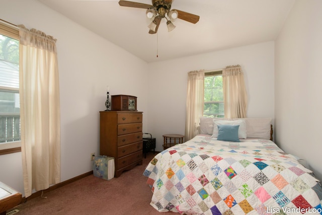1819 Willis Ave NW, Grand Rapids, MI 49504 - bedroom with carpet flooring and a ceiling fan