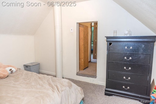 923 Stone St, Port Huron, MI 48060 - carpeted bedroom featuring vaulted ceiling