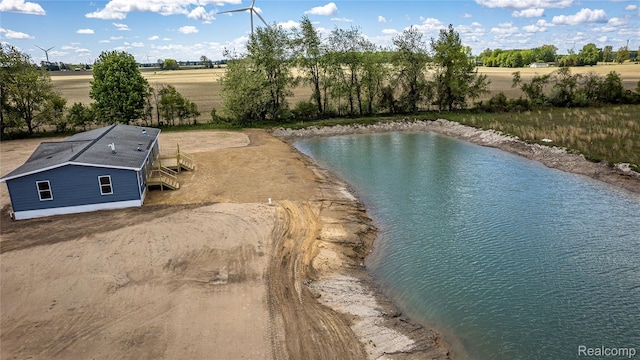 5730 Cavendar Dr, Mount Pleasant, MI 48883 - drone / aerial view of a large body of water