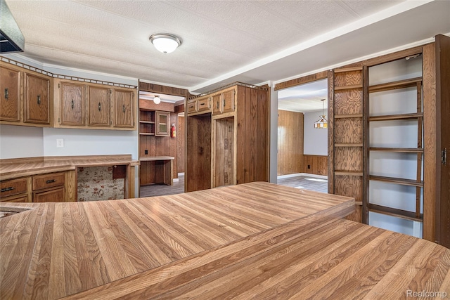 5730 Cavendar Dr, Mount Pleasant, MI 48883 - bedroom featuring wooden walls