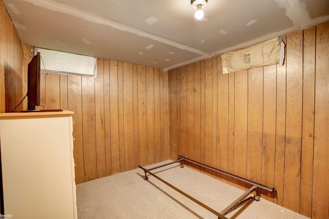 2284 E Frances Rd, Clio, MI 48420 - finished basement featuring wood walls and carpet floors