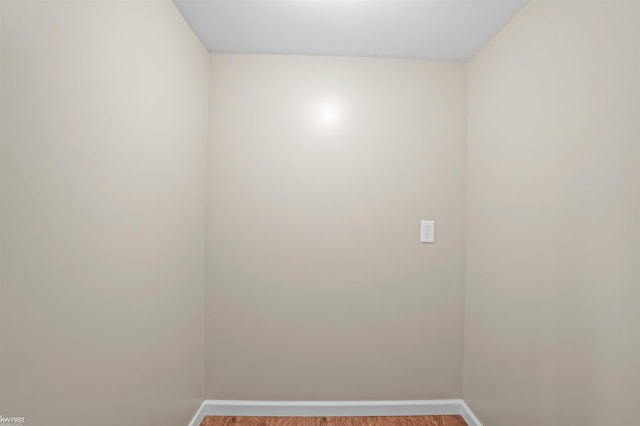 2284 E Frances Rd, Clio, MI 48420 - unfurnished room featuring wood finished floors and baseboards