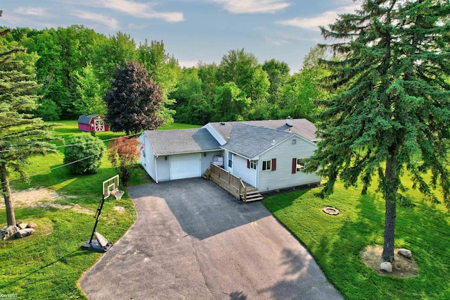 2284 E Frances Rd, Clio, MI 48420 - view from above of property
