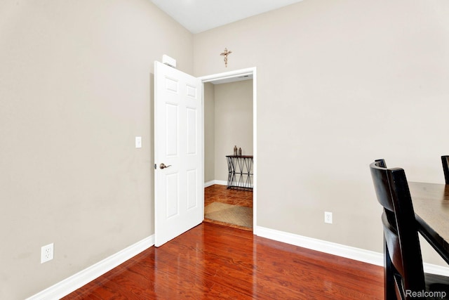 48888 Amanda Ln, Shelby Twp, MI 48317 - unfurnished office featuring wood finished floors and baseboards