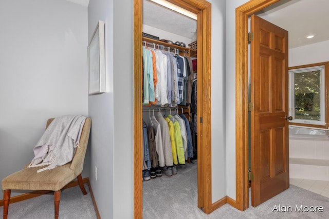 6574 Gran Via Dr NE, Rockford, MI 49341 - hall featuring carpet floors and baseboards