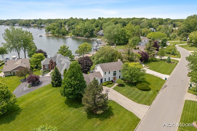 6574 Gran Via Dr NE, Rockford, MI 49341 - bird's eye view of a nearby body of water