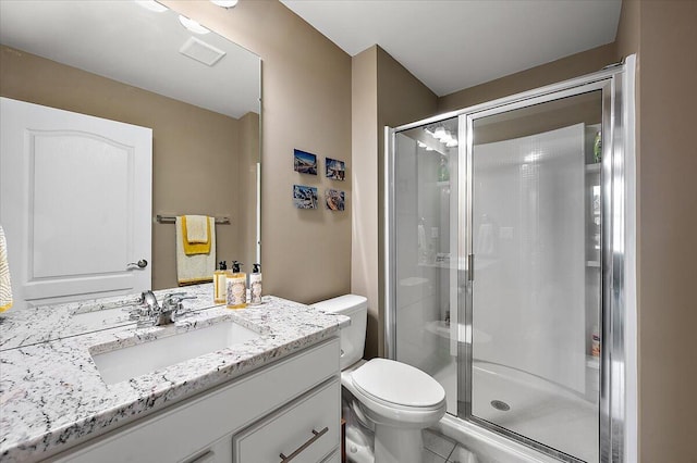 2765 Polson St, Ann Arbor, MI 48105 - full bath with a shower stall, vanity, and toilet