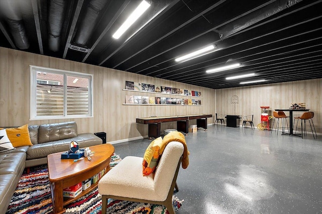 2765 Polson St, Ann Arbor, MI 48105 - recreation room with baseboards