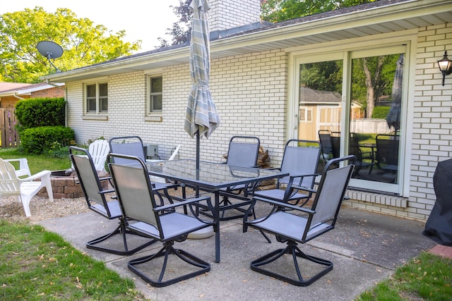 4873 Terrace Ln, Saint Joseph, MI 49085 - view of patio with outdoor dining space
