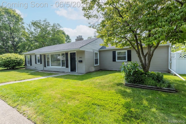 343 Beaupre Ave, Grosse Pointe Farms, MI 48236 - view of front of home featuring a chimney