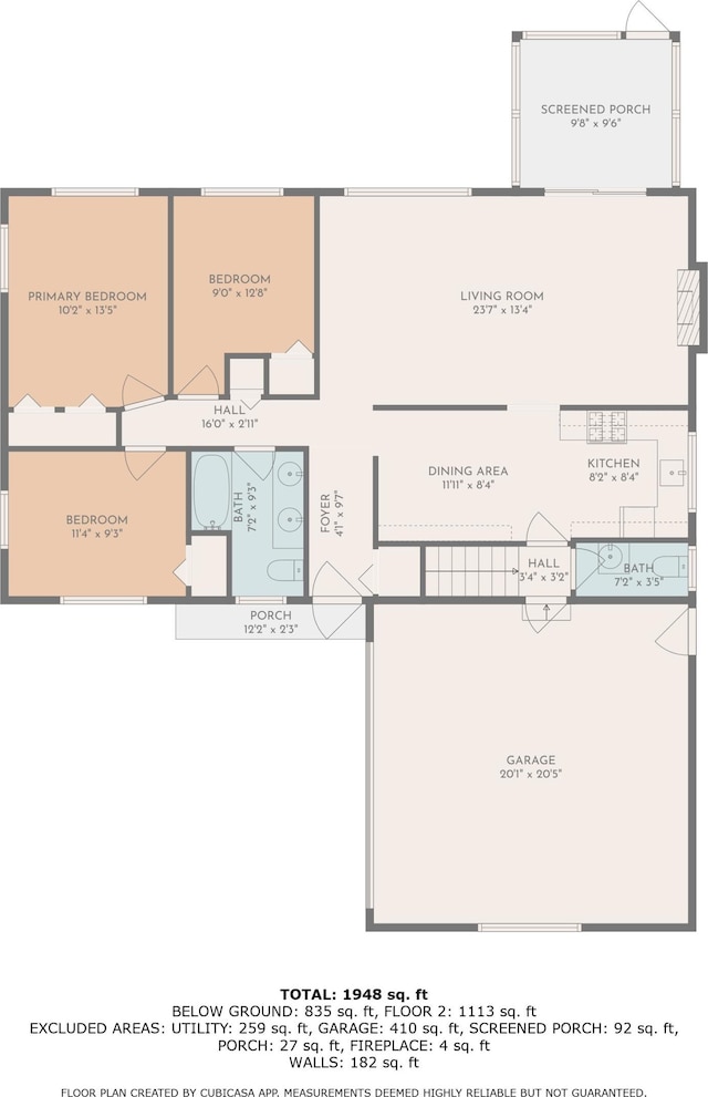 29848 Rambling Rd, Southfield, MI 48076 - home floor plan