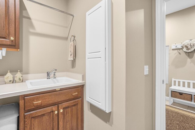 10575 Darrel Dr, Hanover, MI 49241 - bathroom featuring vanity