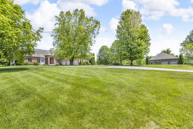 10575 Darrel Dr, Hanover, MI 49241 - view of grassy yard