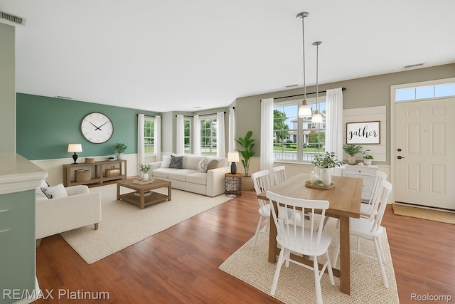 4300 Hampton Ridge Blvd, Howell, MI 48843 - dining room featuring healthy amount of natural light and wood finished floors