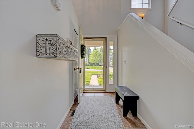 2338 Malena Ln, Oxford, MI 48371 - entryway with baseboards