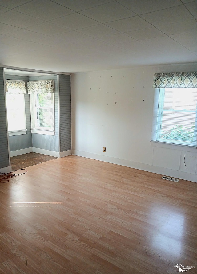15330 Dayton Rd, Monroe, MI 48161 - spare room with wood finished floors and baseboards