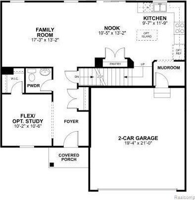 378 Edge Brk, Holly, MI 48442 - property floor plan