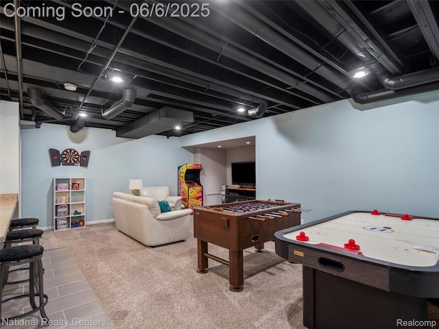 3924 High Grove Way, Lake Orion, MI 48360 - playroom with carpet floors