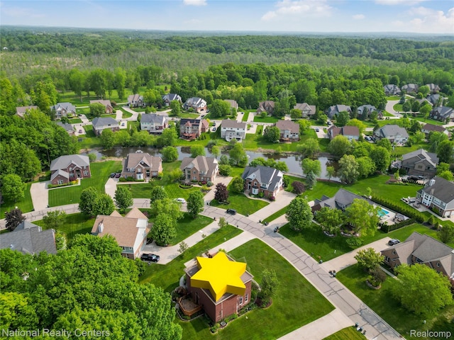 3924 High Grove Way, Lake Orion, MI 48360 - aerial view of residential area featuring a heavily wooded area