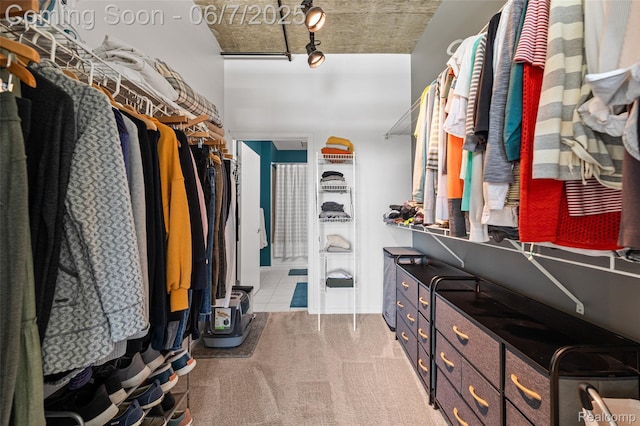 100 W 5th St Unit 504, Royal Oak, MI 48067 - walk in closet with carpet
