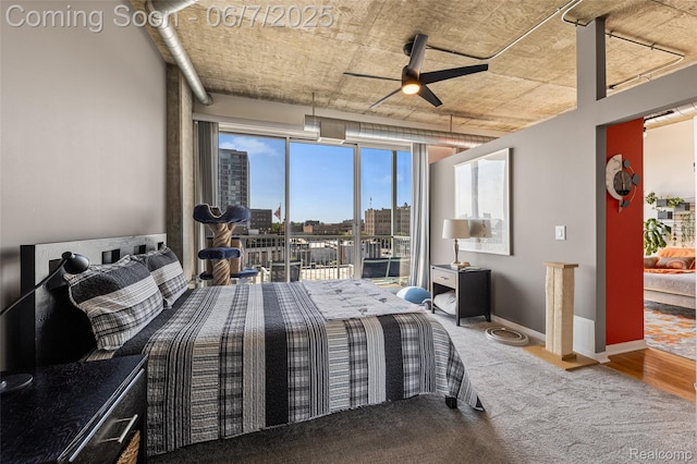 100 W 5th St Unit 504, Royal Oak, MI 48067 - bedroom with baseboards