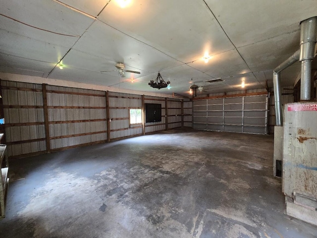 6063 Truman Rd, Barryton, MI 49305 - view of garage