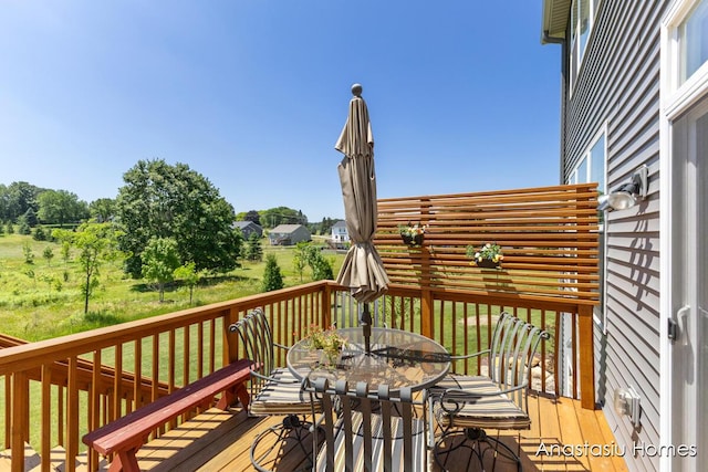 6830 Golden Vw SE, Grand Rapids, MI 49512 - deck with outdoor dining area