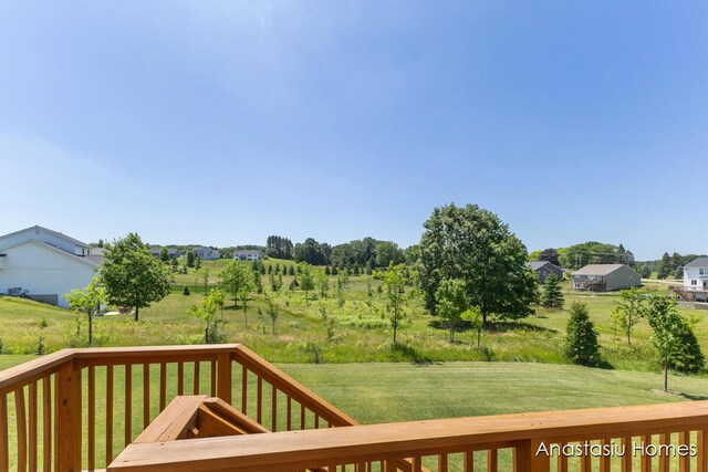 6830 Golden Vw SE, Grand Rapids, MI 49512 - deck featuring a lawn
