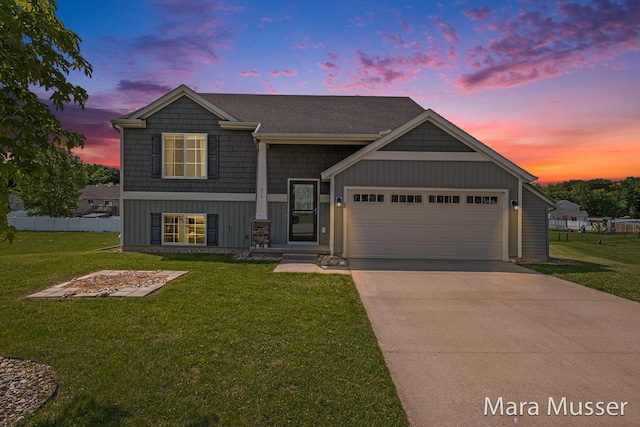 310 Robin Ct, Caledonia, MI 49316 - view of front of home featuring a garage and driveway