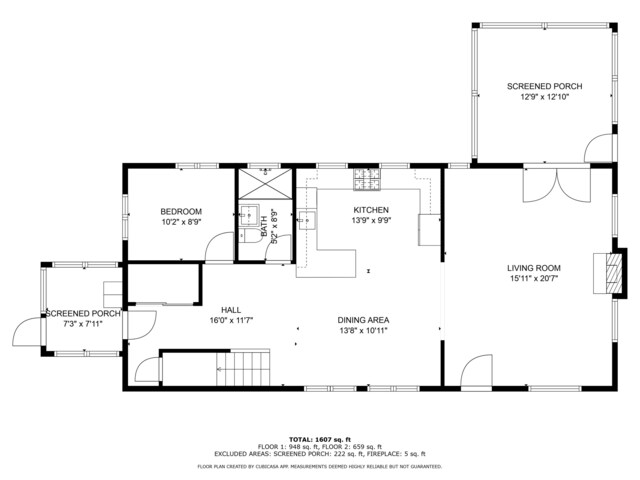 16434 S Basswood Rd, Three Oaks, MI 49128 - home floor plan