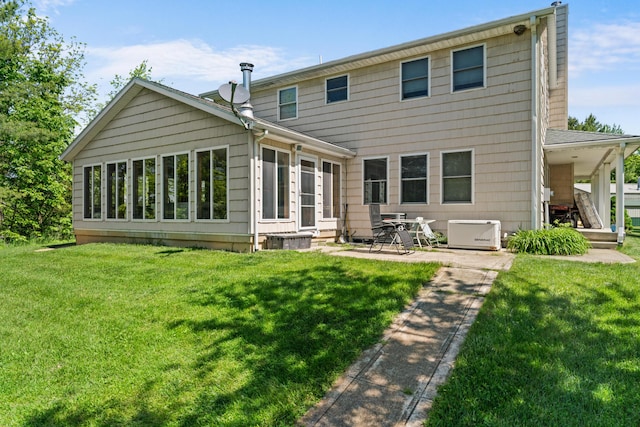 1687 Dimmers Rd, Reading, MI 49274 - back of house with a patio and a yard
