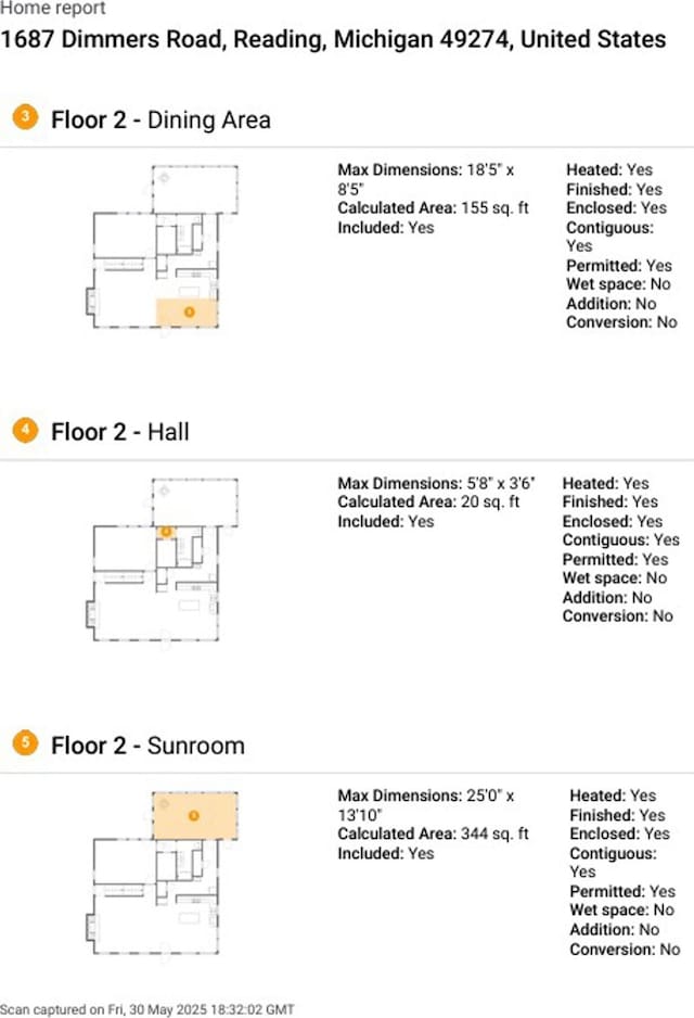 1687 Dimmers Rd, Reading, MI 49274 - view of miscellaneous property collateral