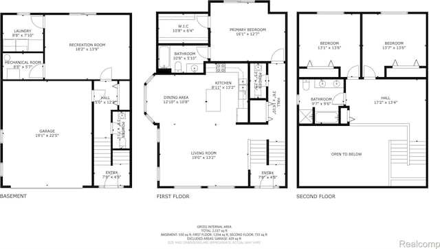 71 Grandview Cir, White Lake, MI 48386 - property floor plan