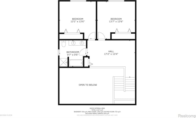 71 Grandview Cir, White Lake, MI 48386 - property floor plan