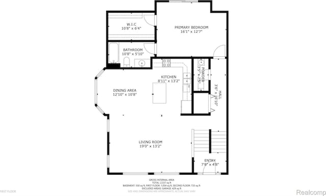 71 Grandview Cir, White Lake, MI 48386 - home floor plan