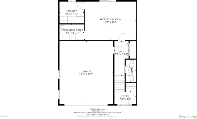 71 Grandview Cir, White Lake, MI 48386 - floor plan / room layout
