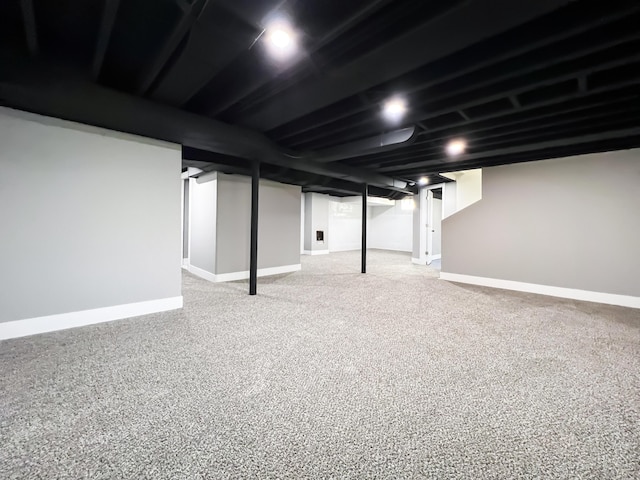 20215 Damman St, Harper Woods, MI 48225 - finished basement featuring baseboards