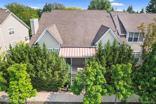 11685 Squiers Blvd, Utica, MI 48315 - view from above of property