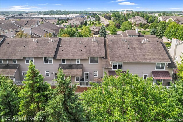 11685 Squiers Blvd, Utica, MI 48315 - aerial perspective of suburban area