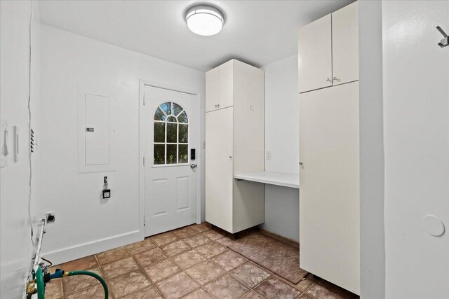 2128 Somerset Rd, Bloomfield Hills, MI 48302 - entrance foyer featuring electric panel and baseboards
