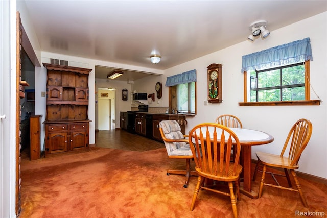 2650 Devonshire, Leonard, MI 48367 - view of carpeted dining space