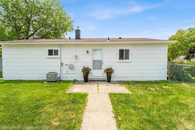 244 E Woodward Heights Blvd, Hazel Park, MI 48030 - back of house with central AC