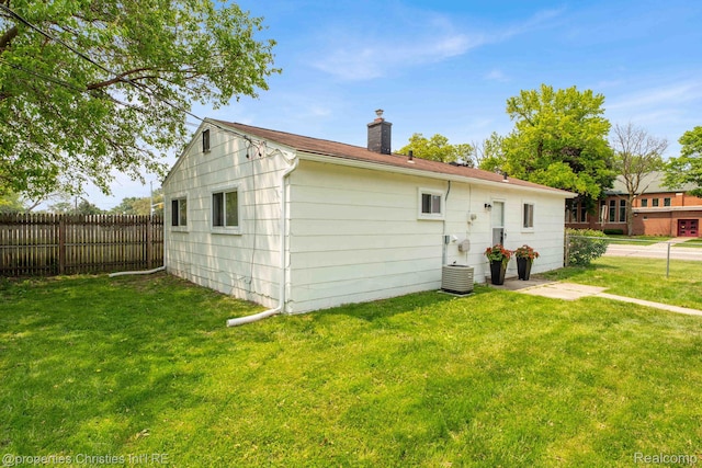 244 E Woodward Heights Blvd, Hazel Park, MI 48030 - rear view of house with a chimney
